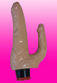 Doppeldildo für gleichzeitig vaginale und anale Stimulation