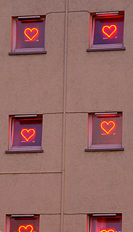 Eros-Center, Laufhäuser, Bordellstrassen, Terminhäuser, Modellwohnungen, Massagesalons, Domina-Studios, Nachtclubs, FKK-Clubs und Sex-Kinos.