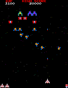 Screenshot Galaga