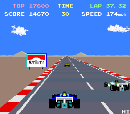 Screenshot Pole Position II