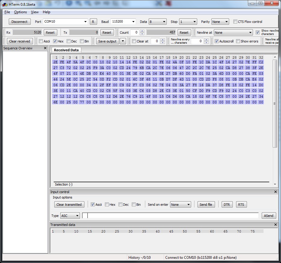 Arduino EPROM Reader