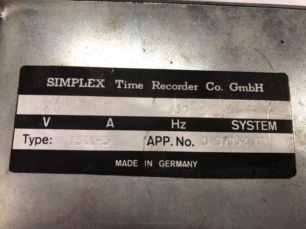 IBM 7500 Zeitstempler